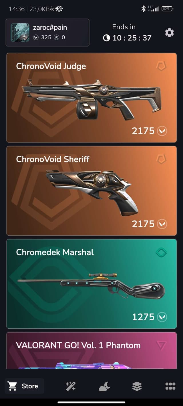 Valstore App Screenshot